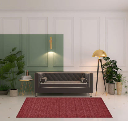 4' X 6' Black Wool Hand Woven Stain Resistant Area Rug