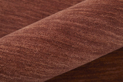 4' X 6' Black Wool Hand Woven Stain Resistant Area Rug