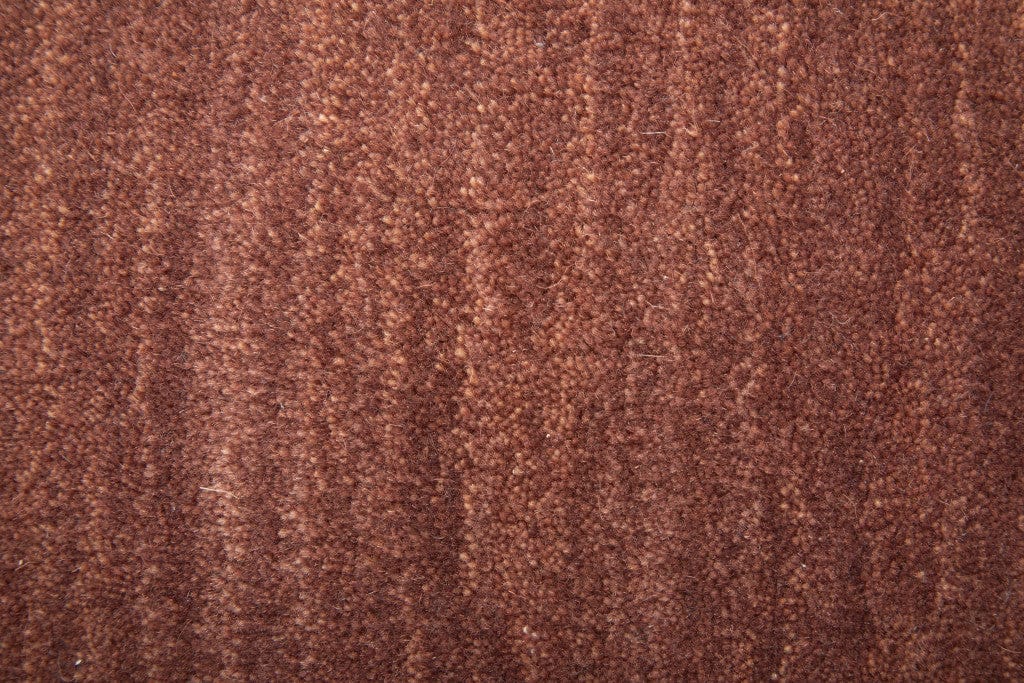 4' X 6' Black Wool Hand Woven Stain Resistant Area Rug