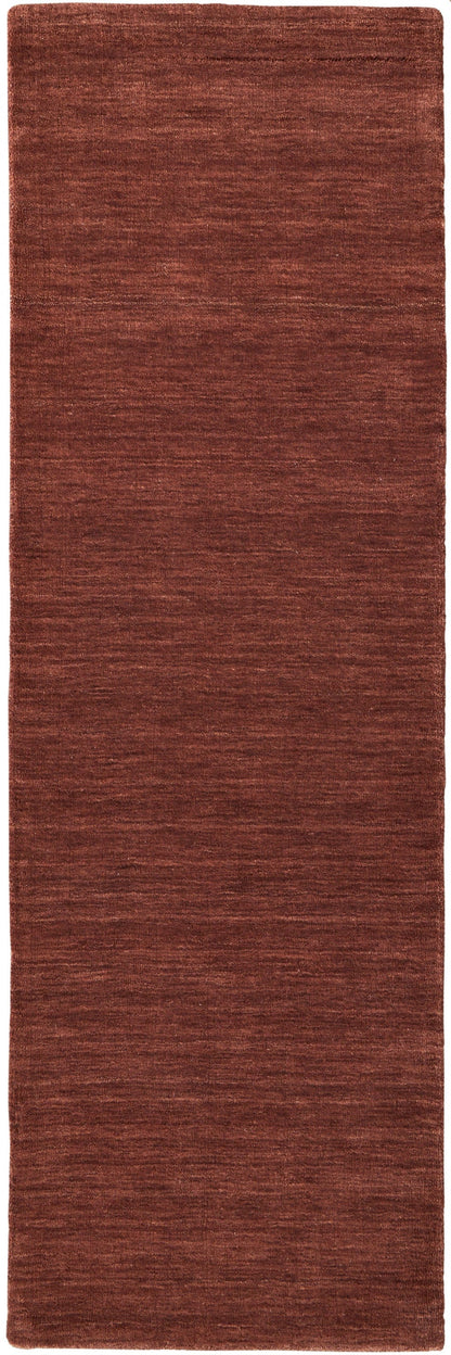 4' X 6' Black Wool Hand Woven Stain Resistant Area Rug