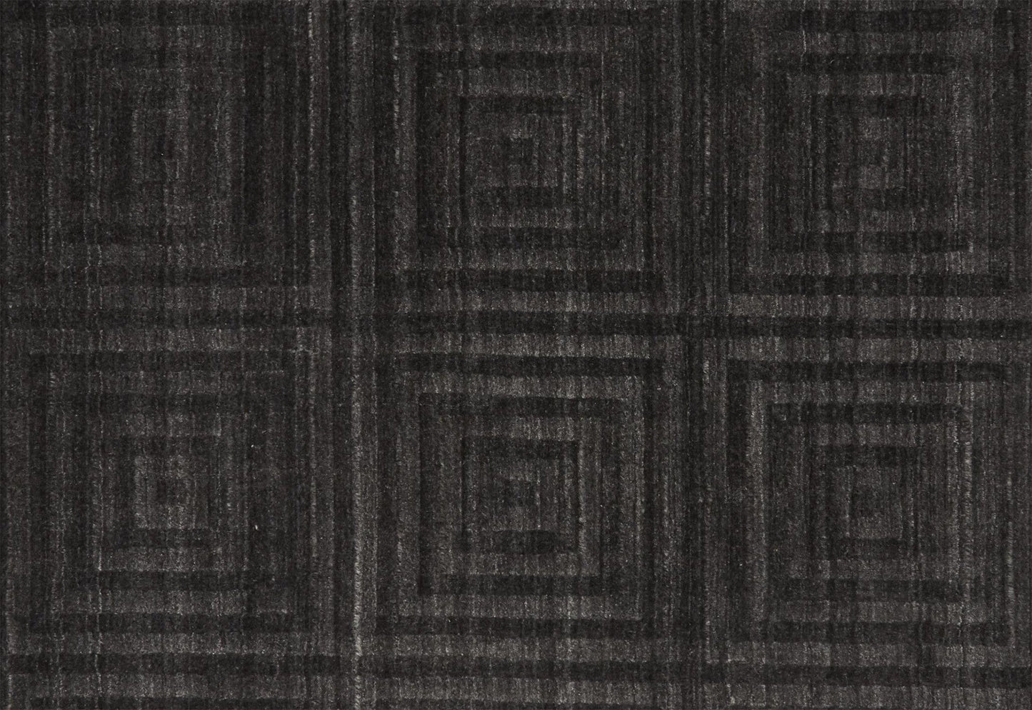 5' X 8' Gray Geometric Hand Woven Area Rug