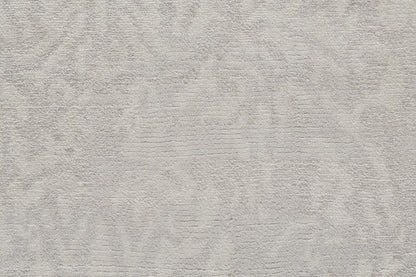 5' X 8' Ivory Gray And Tan Abstract Hand Woven Area Rug