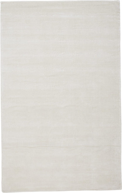 4' X 6' Gray And Black Hand Woven Area Rug