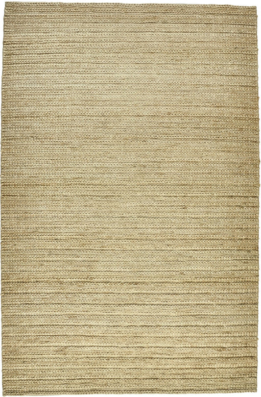 4' X 6' Tan Ivory And Taupe Hand Woven Area Rug