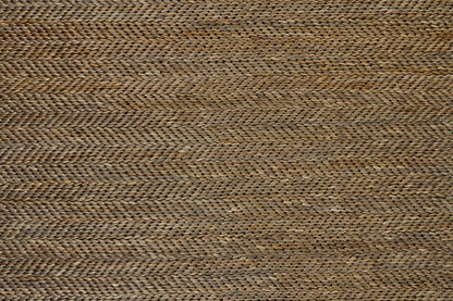 4' X 6' Tan And Gray Hand Woven Area Rug