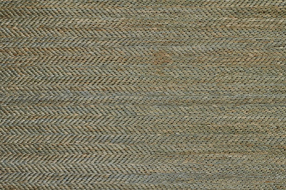 4' X 6' Tan And Gray Hand Woven Area Rug