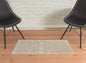 4' X 6' Gray And Silver Abstract Tufted Handmade Area Rug