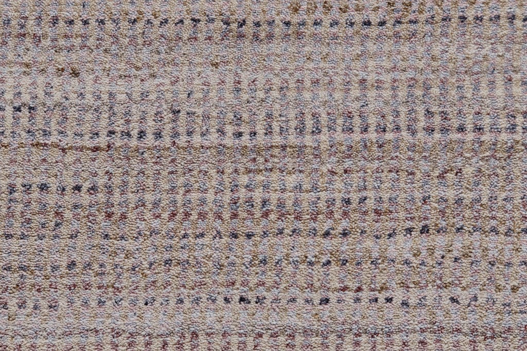 4' X 6' Green Blue And Tan Ombre Hand Woven Area Rug