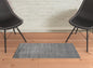 5' X 8' Gray And Ivory Abstract Hand Woven Area Rug