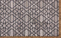 4' X 6' Taupe Black And Gray Wool Paisley Tufted Handmade Area Rug
