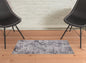 4' X 6' Gray Ivory And Taupe Wool Abstract Tufted Handmade Area Rug