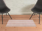 4' X 6' Pink And Ivory Geometric Stain Resistant Area Rug