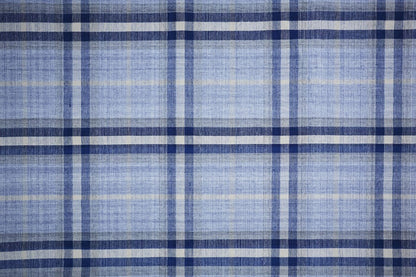 4' X 6' Blue Green And Black Abstract Hand Woven Stain Resistant Area Rug