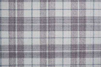 4' X 6' Gray Taupe And Ivory Abstract Hand Woven Stain Resistant Area Rug