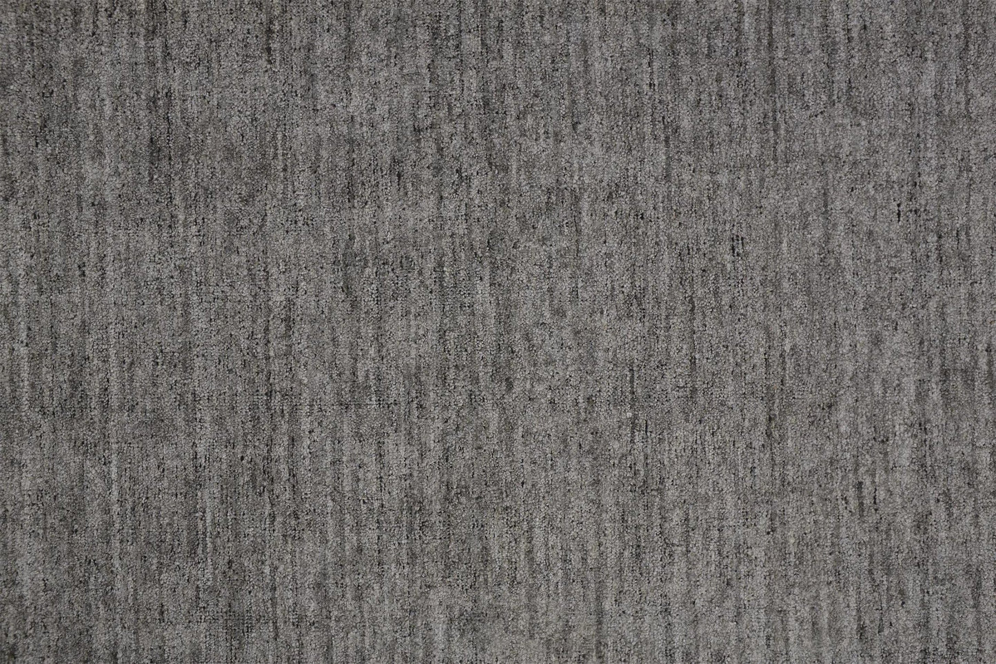 4' X 6' Gray And Black Hand Woven Area Rug