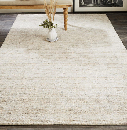 4' X 6' Gray And Black Hand Woven Area Rug