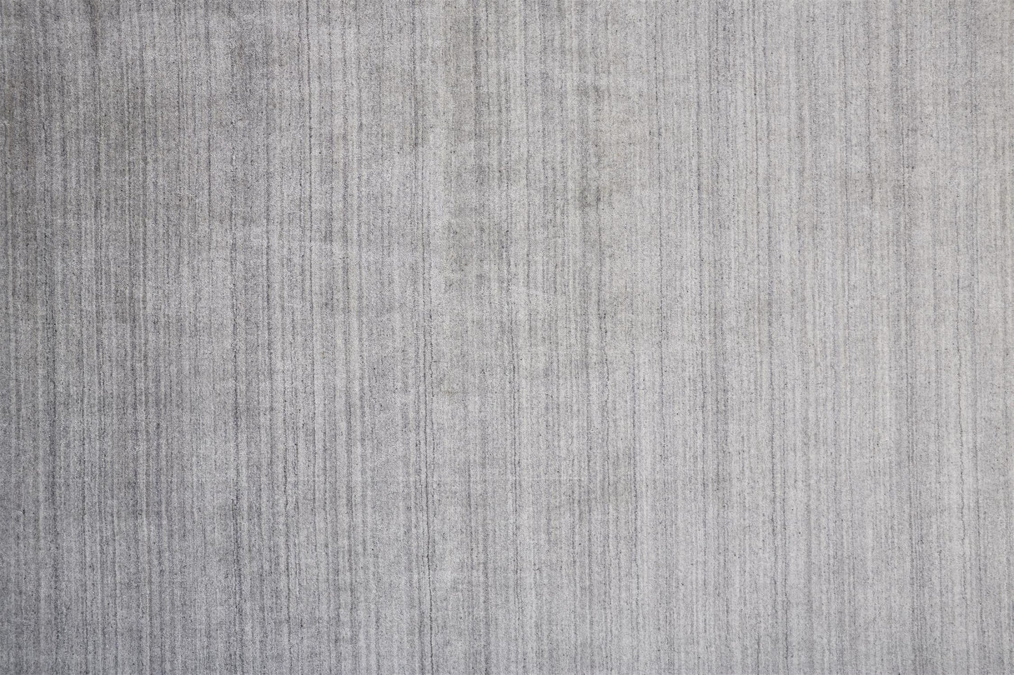 4' X 6' Gray Blue And Black Wool Hand Knotted Stain Resistant Area Rug