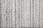 4' X 6' Ivory And Taupe Striped Hand Woven Stain Resistant Area Rug