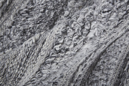 4' X 6' Ivory And Taupe Striped Hand Woven Stain Resistant Area Rug