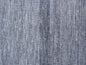 8' X 10' Blue And Gray Wool Striped Hand Knotted Area Rug
