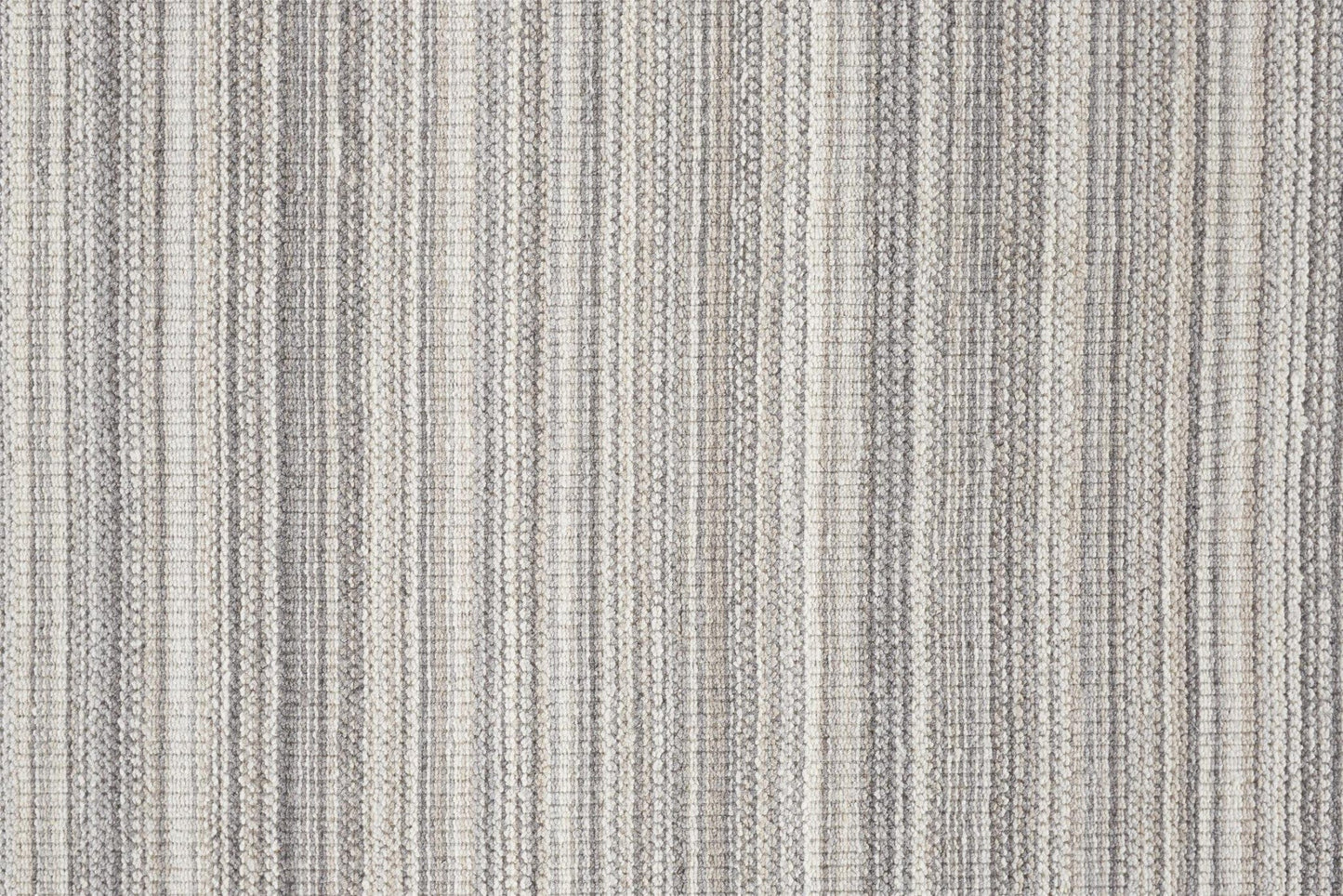 4' X 6' Ivory Wool Hand Woven Stain Resistant Area Rug