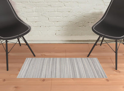 4' X 6' Ivory Wool Hand Woven Stain Resistant Area Rug