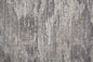 4' X 6' Tan Taupe And Gray Abstract Power Loom Distressed Stain Resistant Area Rug
