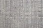 4' X 6' Taupe And Ivory Plaid Power Loom Distressed Stain Resistant Area Rug