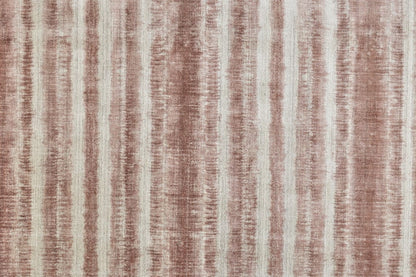 4' X 6' Tan Ivory And Pink Abstract Hand Woven Area Rug