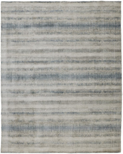 4' X 6' Tan Ivory And Pink Abstract Hand Woven Area Rug