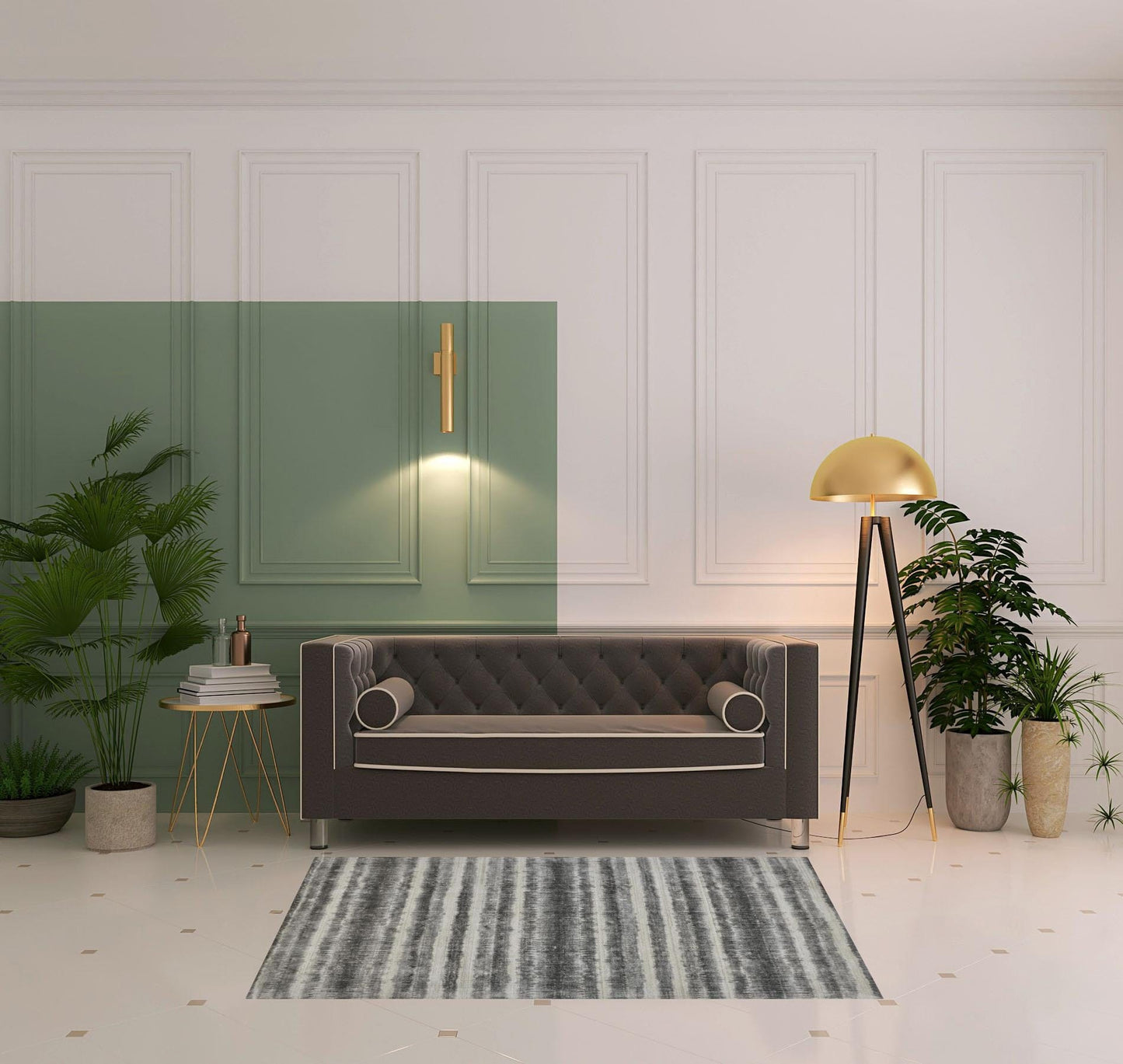 4' X 6' Tan Ivory And Pink Abstract Hand Woven Area Rug