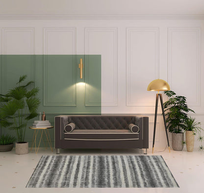 4' X 6' Tan Ivory And Pink Abstract Hand Woven Area Rug