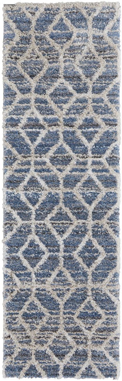 4' X 6' Tan Taupe And Ivory Geometric Power Loom Stain Resistant Area Rug