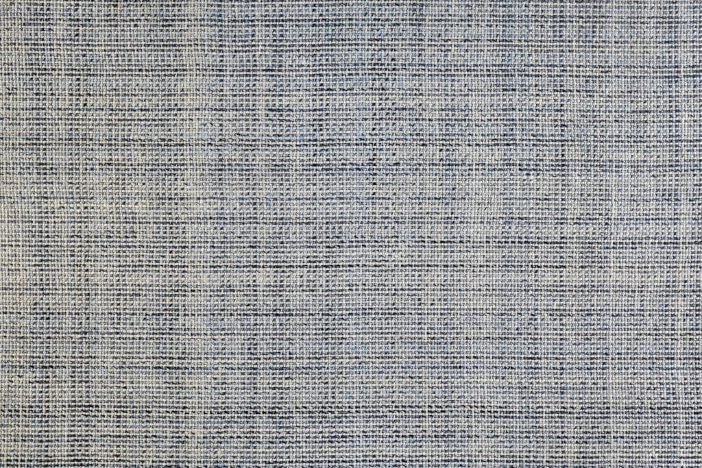 5' X 8' Gray Ivory And Blue Hand Woven Area Rug