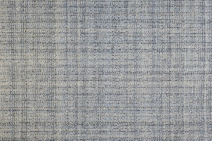 5' X 8' Gray Ivory And Blue Hand Woven Area Rug