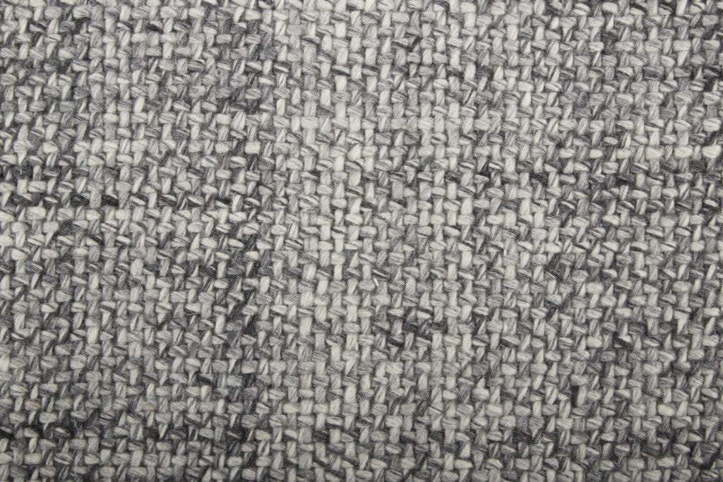 5' X 8' Gray Ivory And Blue Hand Woven Area Rug