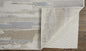 4' X 6' Brown And Ivory Abstract Power Loom Distressed Stain Resistant Area Rug