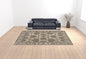 9' X 12' Tan Ivory And Brown Power Loom Area Rug