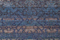 4' X 6' Blue Purple And Brown Floral Power Loom Area Rug