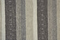 10' X 13' Gray Taupe And Tan Wool Floral Hand Woven Stain Resistant Area Rug