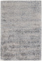 2' X 3' Blue Gray And Taupe Abstract Hand Woven Area Rug