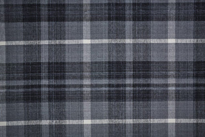 2' X 3' Black Gray And White Abstract Hand Woven Stain Resistant Area Rug