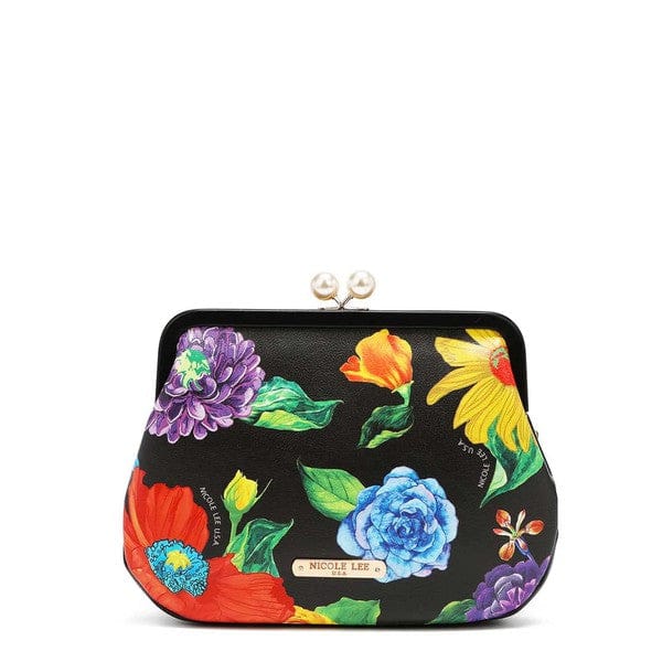 NICOLE LEE KISS LOCK MESSENGER CROSSBODY