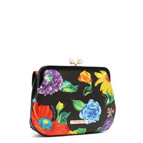 NICOLE LEE KISS LOCK MESSENGER CROSSBODY