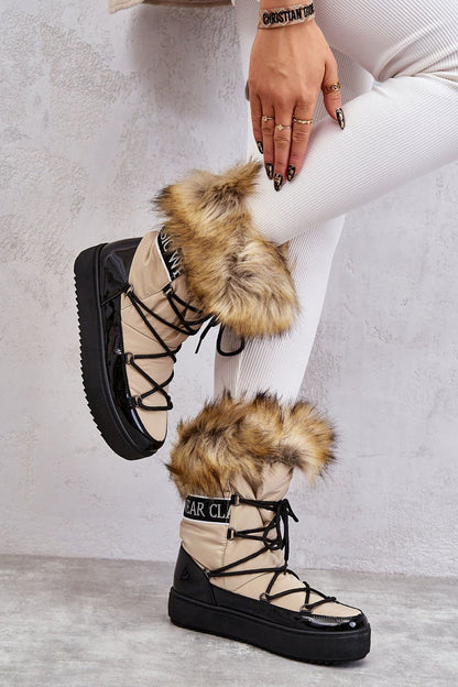 Snow boots Step in style