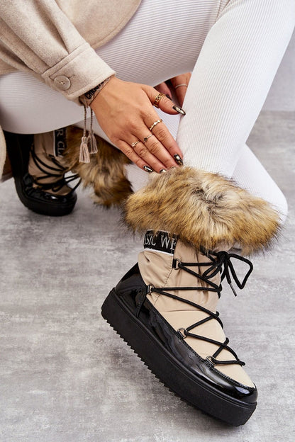 Snow boots Step in style